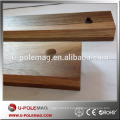 Strong Pull Force / Porte-couteau magnétique en bois brun / noyer